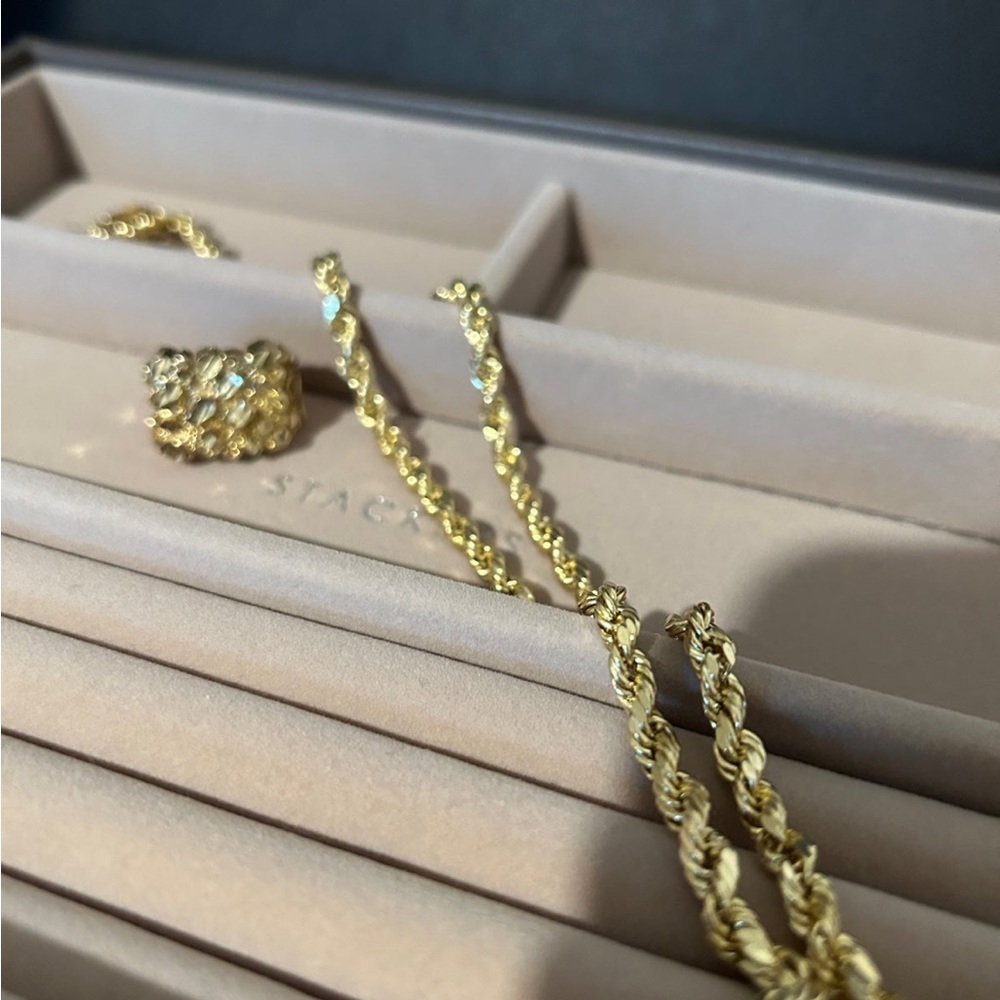 10k REAL GOLD Rope Chain